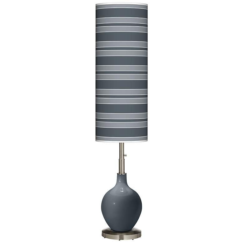 Image 1 Outer Space Bold Stripe Ovo Floor Lamp