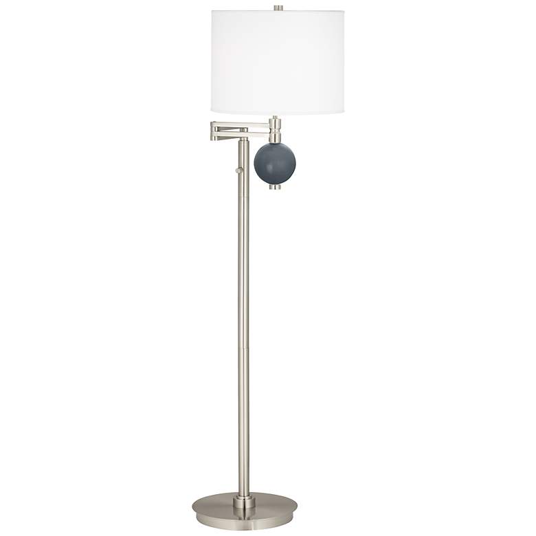 Image 1 Outer Space Niko Swing Arm Floor Lamp