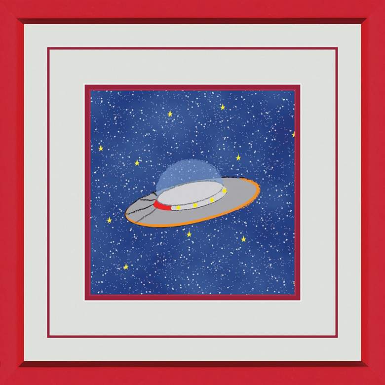 Image 1 Outerspace B 15 inch Square Wall Art