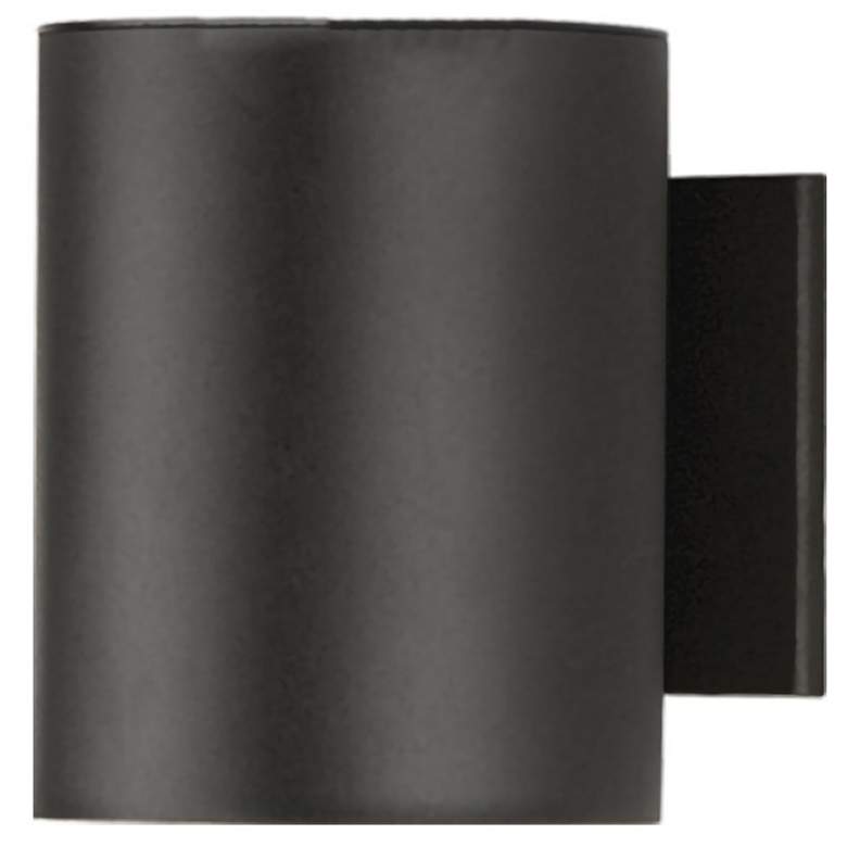 Image 1 Outpost 1-Light 7.25"H Outdoor Wall Sconce - Bronze