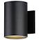 Outpost 7 1/4" High Black Dark Sky LED Outdoor Wall Light