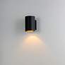4_Outpost 7 1/4" High Black Dark Sky LED Outdoor Wall Light more views