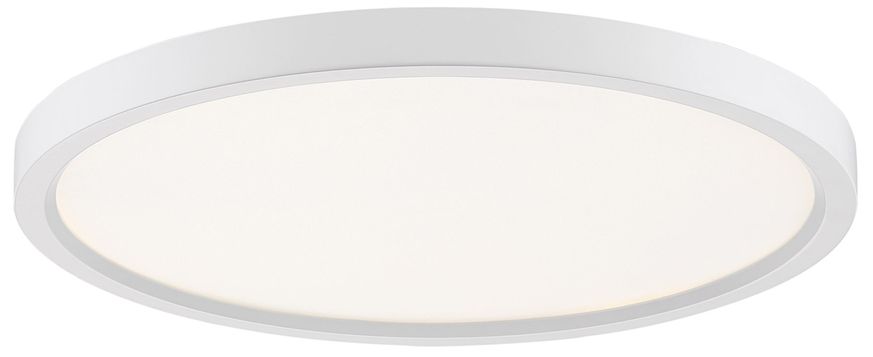 Outskirt LED 15in Flush Mount in White 64F47 Lamps Plus