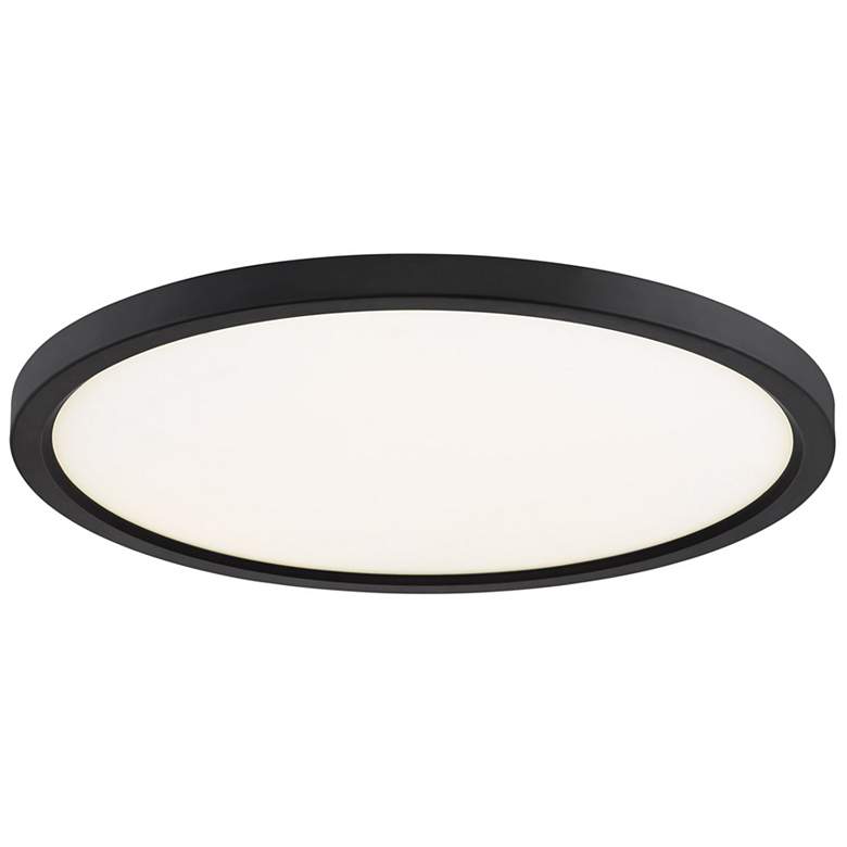 Image 2 Outskirt Oil Rubbed Bronze LED Flush Mou more views