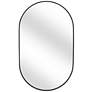 Oval 36"H Modern Styled Wall Mirror