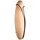 Oval Reed Right Stone Glass 20" High Wall Sconce