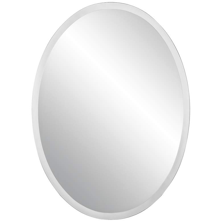 Oval Regency 24" x 36" Beveled Wall Mirror - #94993 | Lamps Plus