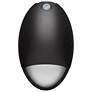 3_Oval Small Emergency Wall Pack LED CCT Selectable Photocell Black Finish more views