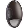 1_Oval Small Emergency Wall Pack LED CCT Selectable Photocell Bronze