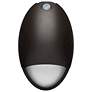 3_Oval Small Emergency Wall Pack LED CCT Selectable Photocell Bronze more views
