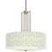Oval Tempo Carey 24" Brushed Nickel 4-Light Chandelier