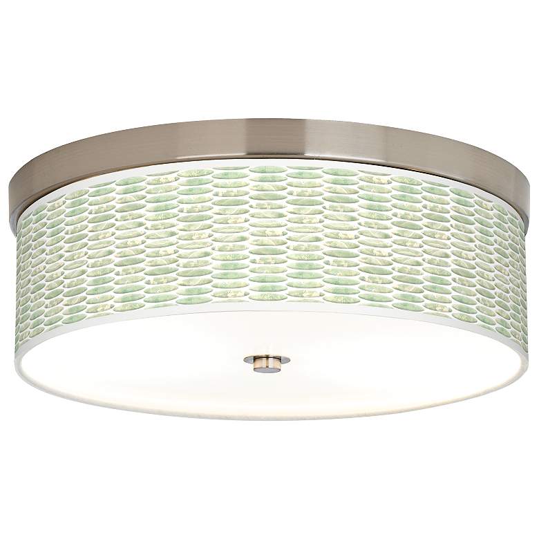 Image 1 Oval Tempo Giclee Energy Efficient Ceiling Light