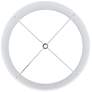 Thumbnail3 of Oval Tempo Giclee Glow Geometric Modern Lamp Shade 13.5x13.5x10 (Spider) more views