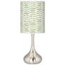 Oval Tempo Giclee Modern Droplet Table Lamp