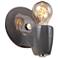 Ovalesque Wall Sconce - Gloss Grey - BN