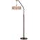 Ovals II Bronze Downbridge Arc Floor Lamp