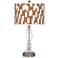 Ovals II Giclee Apothecary Clear Glass Table Lamp