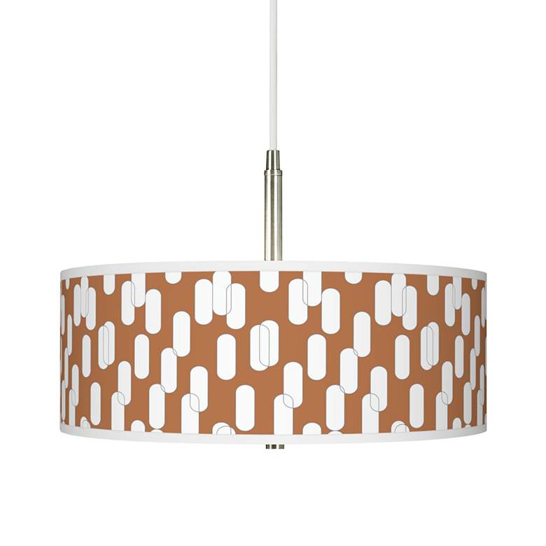 Image 1 Ovals II Giclee Pendant Chandelier