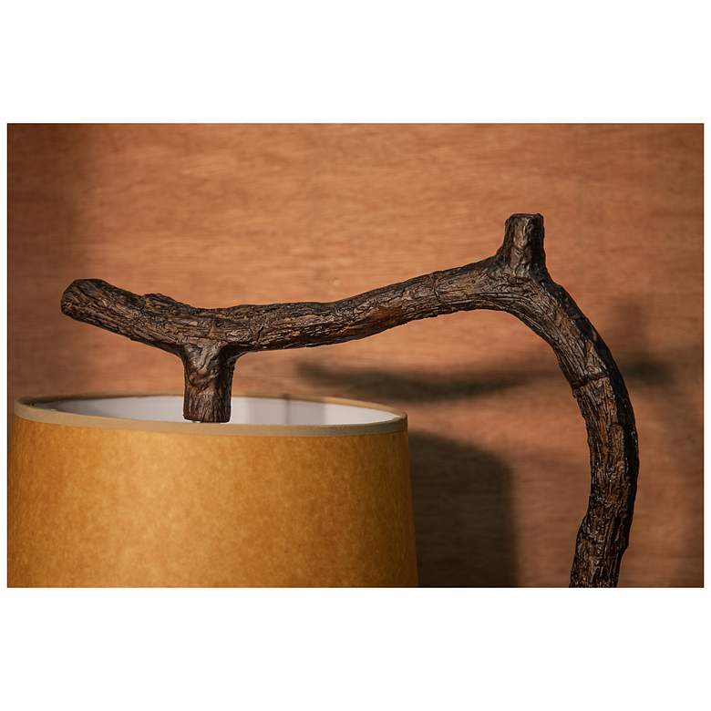 Image 7 Overhang 61" High Bronze Floor Lamp more views