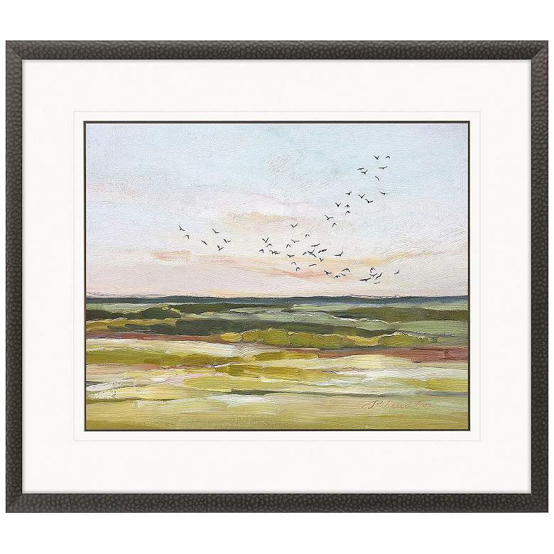 Image 1 Overhead 43"W x 37"H Framed Art