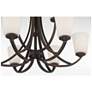 7_Overland Park 30" Wide Vintage Bronze 9-Light Chandelier more views
