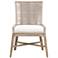 Overlay Dining Chair, Oyster Twist Rope, LiveSmart Peyton-Pearl, Set of 2
