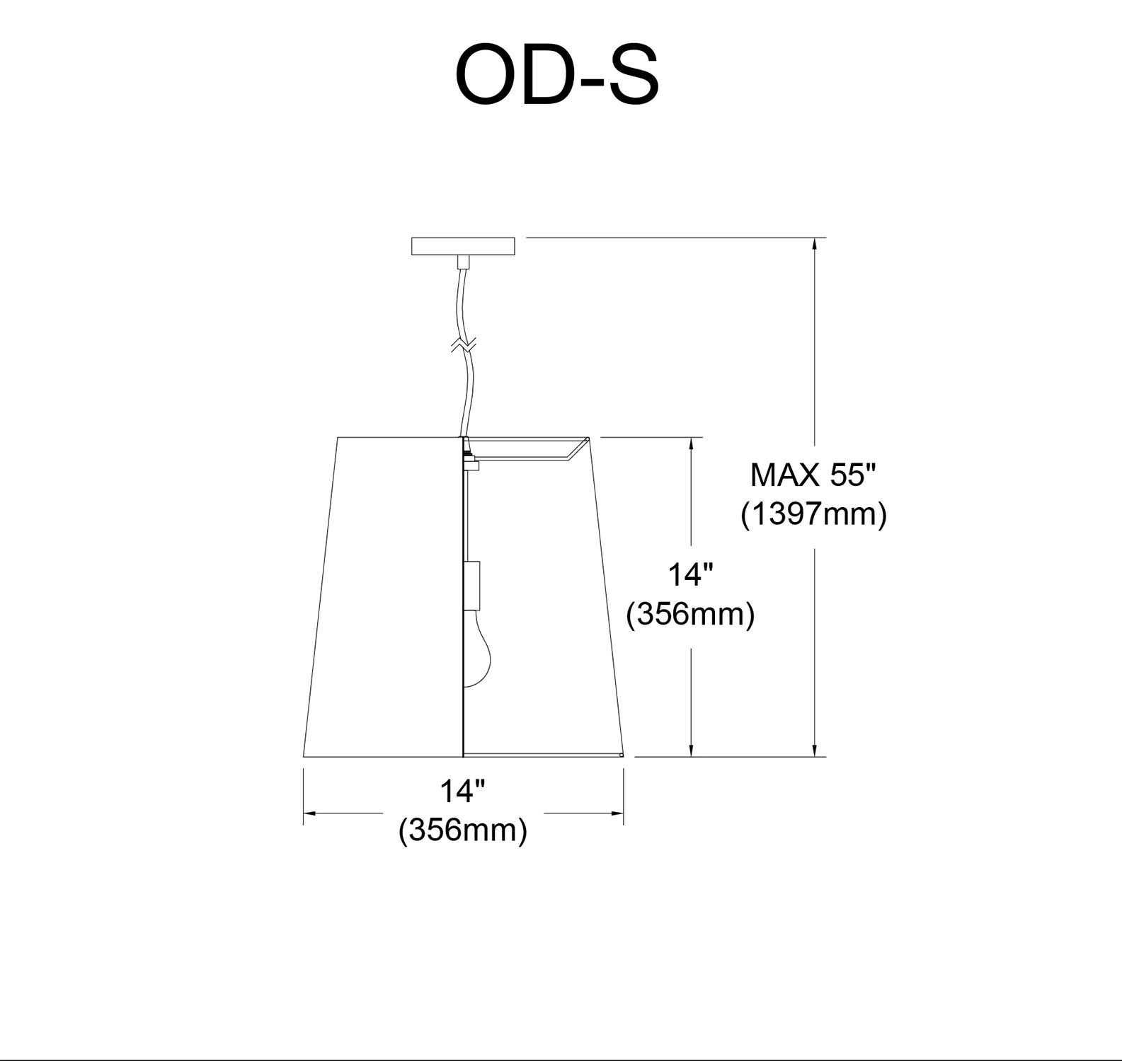 Image 3 Oversized Drum 14" Wide Small White and Gold Shade Pendant more views