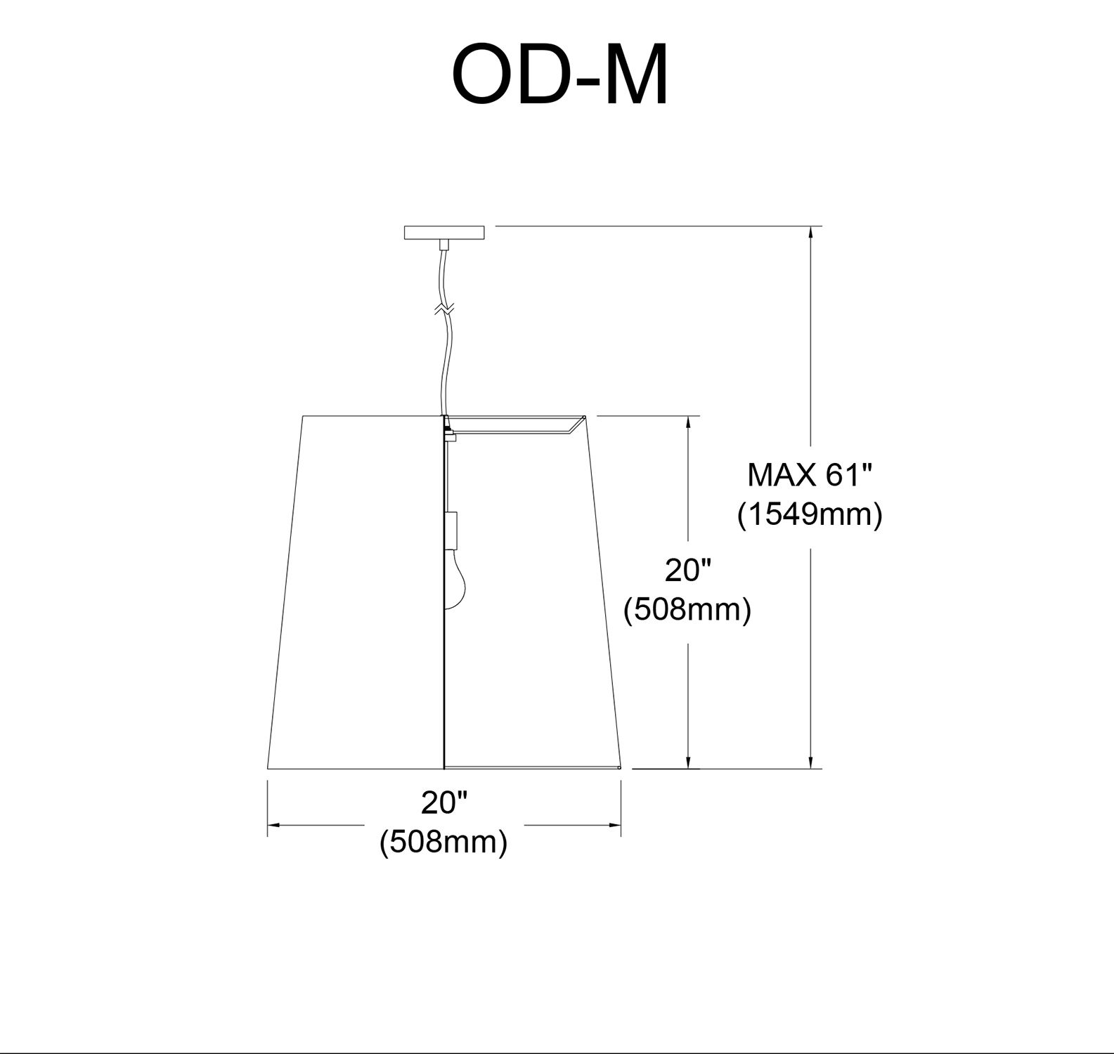 Image 3 Oversized Drum 20" Wide Medium White and Silver Shade Pendant more views