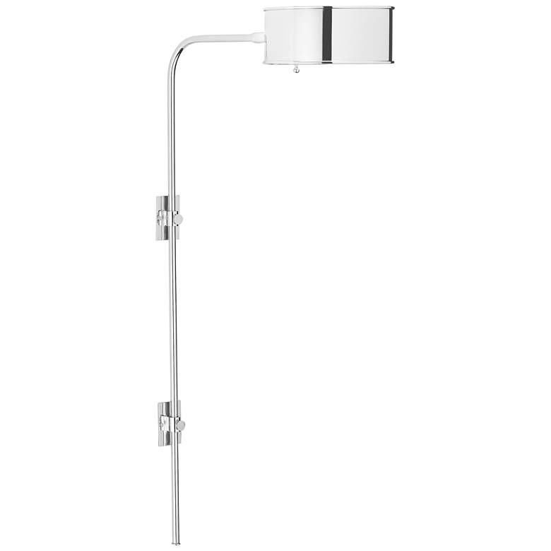 Image 1 Overture Polished Nickel Plug-In Wall Lamp
