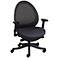 Ovo Gray and Black Mesh Back Adjustable Office Chair