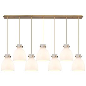 Owego 24.38" Wide 12 Light Brushed Brass Multi Pendant w/ Light Smoke Owego 24.38" Wide 12 Light Brushed Brass Multi Pendant w/ Light Smoke