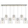 Owego 24.38" Wide 12 Light Polished Nickel Multi Pendant With Clear Sh