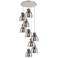 Owego 36.88"W 5 Light Brushed Satin Nickel Linear Pendant w/ Clear Sha