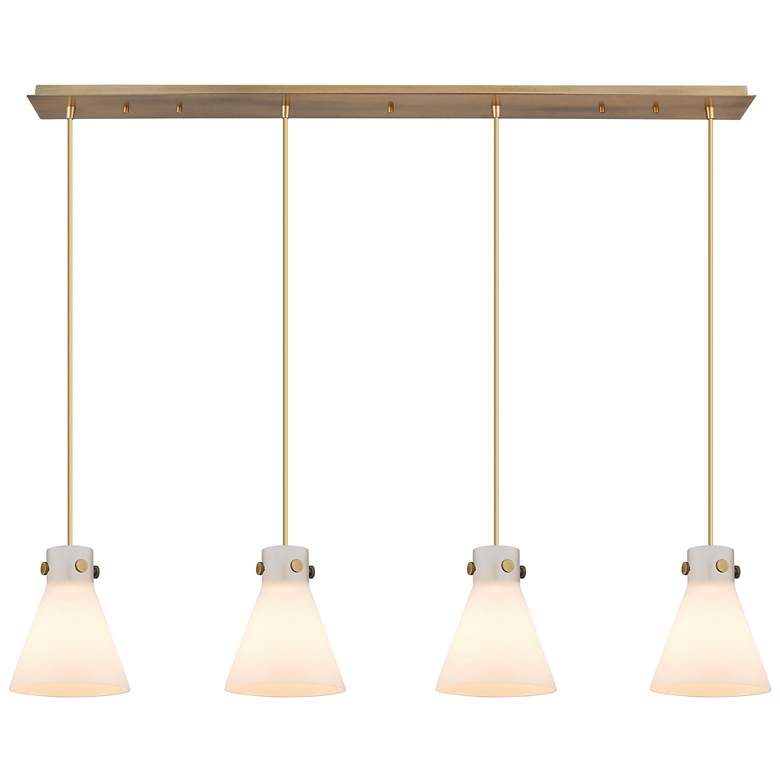 Image 1 Owego 6.38" Wide 6 Light Matte Black Multi Pendant With Light Smoke Sh