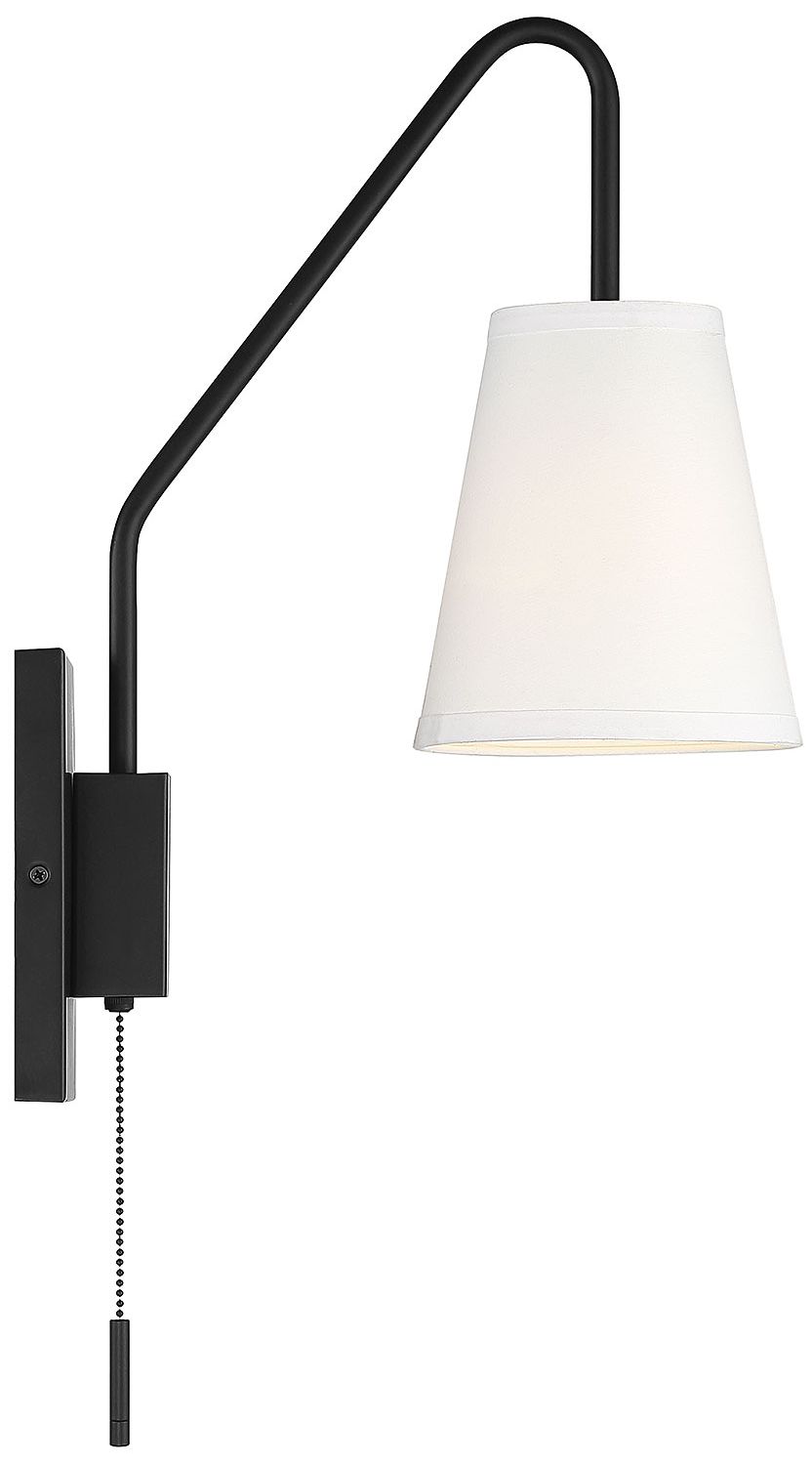 Image 5 Owen 1-Light Adjustable Wall Sconce in Matte Black more views