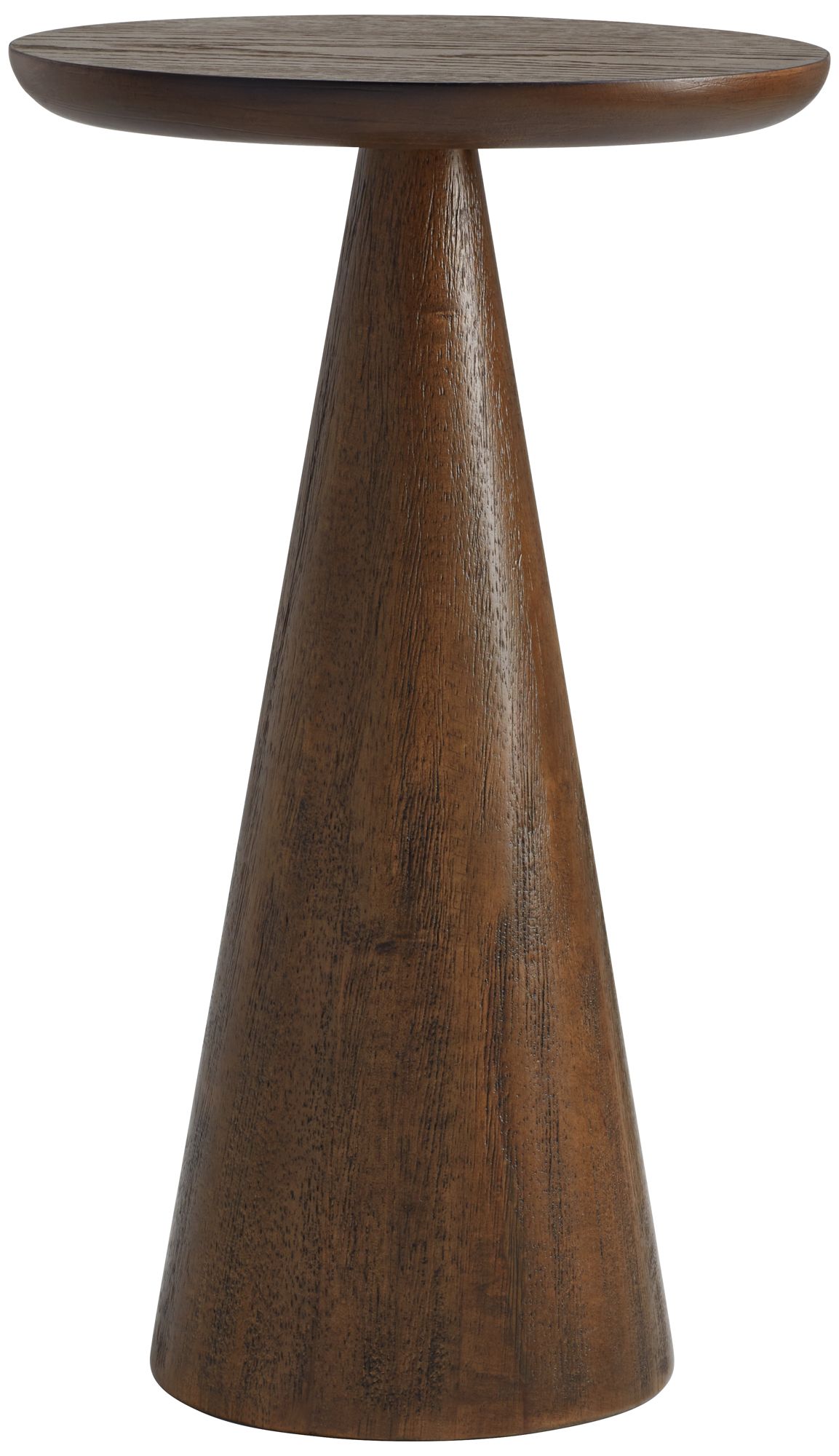 Image 5 Owen 20" High Rustic Modern Walnut Finish Wood Side Table more views