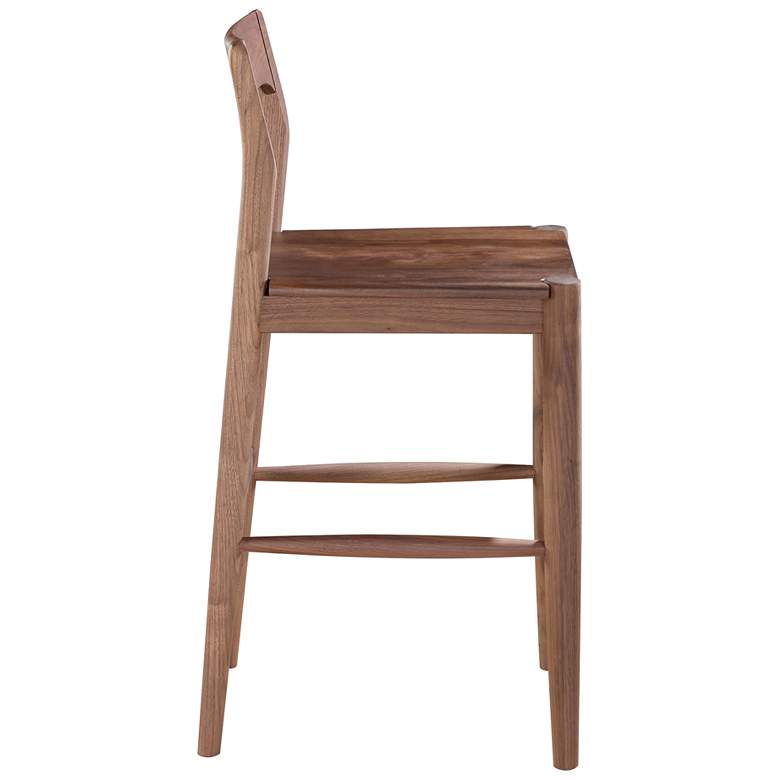 Image 3 Owing Counter Stool Walnut Brown more views