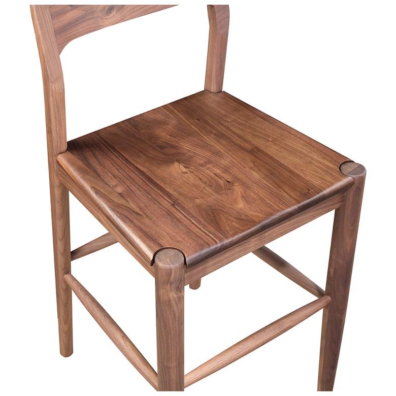 Image 5 Owing Counter Stool Walnut Brown more views