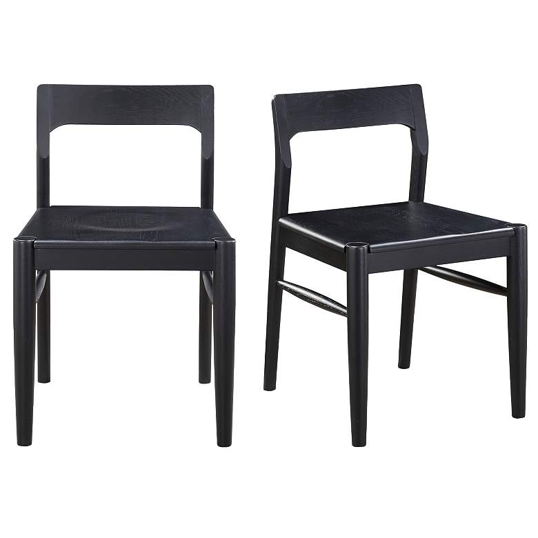 Image 1 Owing Dining Chair Black - Set Of Two