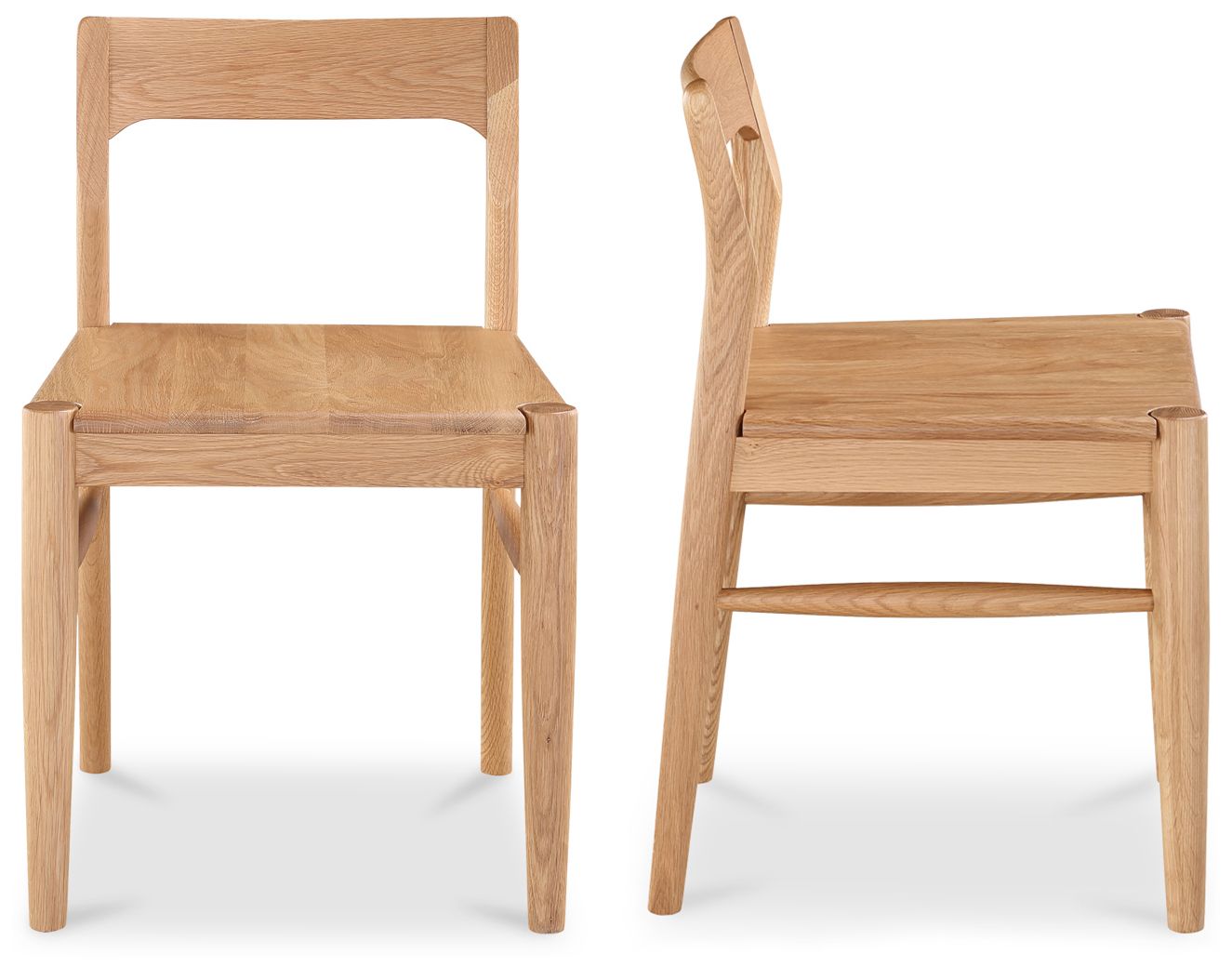 Image 7 Owing Dining Chair Natural Oak - Set Of Two more views