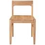 Owing Dining Chair Natural Oak - Set Of Two