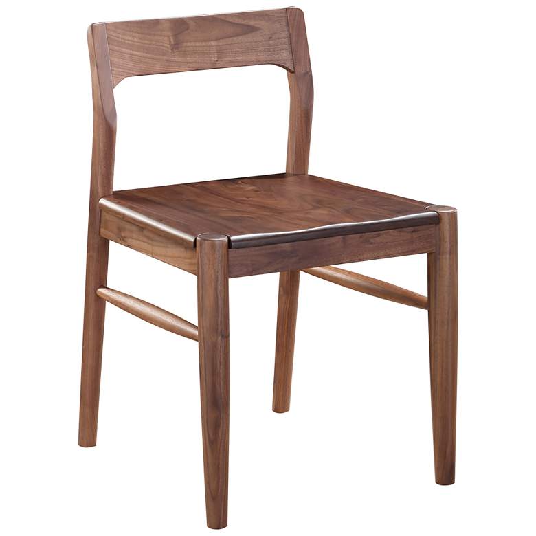 Image 3 Owing Dining Chair Walnut Brown - Set Of Two more views