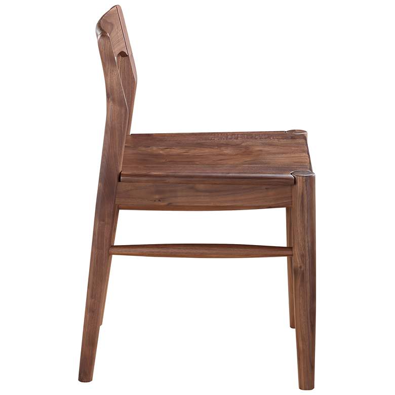 Image 4 Owing Dining Chair Walnut Brown - Set Of Two more views