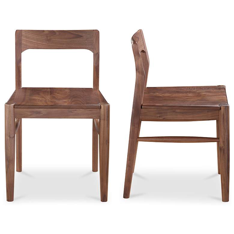 Image 6 Owing Dining Chair Walnut Brown - Set Of Two more views