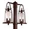 Owings Mill Collection 21" Wide Outdoor Double Post Light