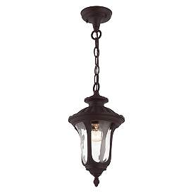 Image5 of Oxford 1 Light Bronze Chain Lantern more views