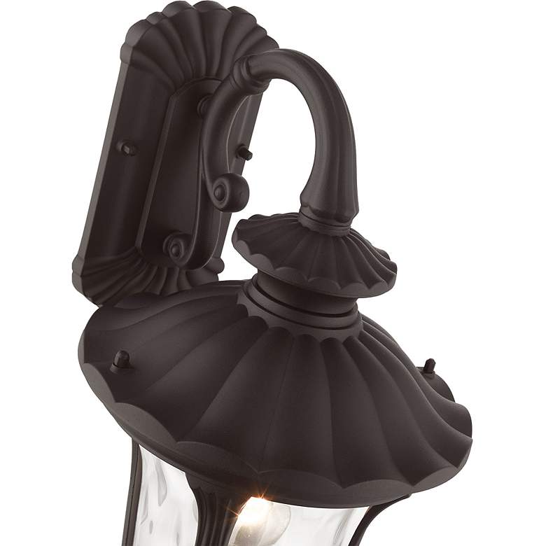 Image 4 Oxford 1 Light Bronze Outdoor Wall Lantern more views