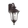 Oxford 1 Light Bronze Outdoor Wall Lantern
