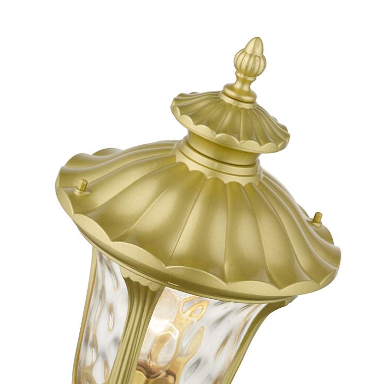 Image 7 Oxford 1 Light Soft Gold Outdoor Medium Post Top Lantern more views