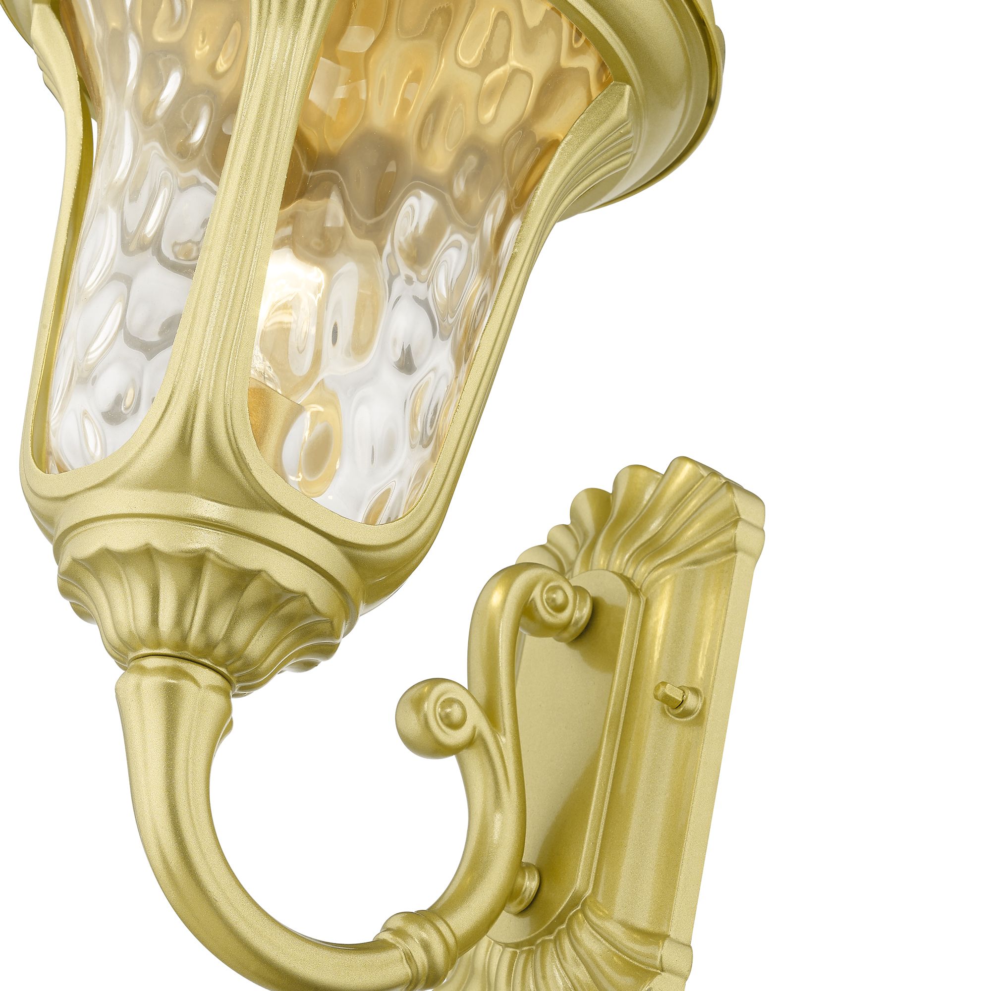 Oxford 1 Light Soft Gold Outdoor Medium Wall Lantern